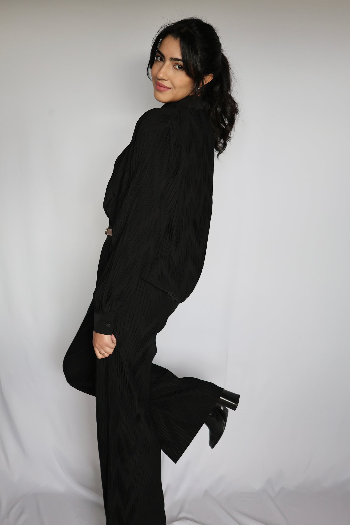 Chemise noire Mey