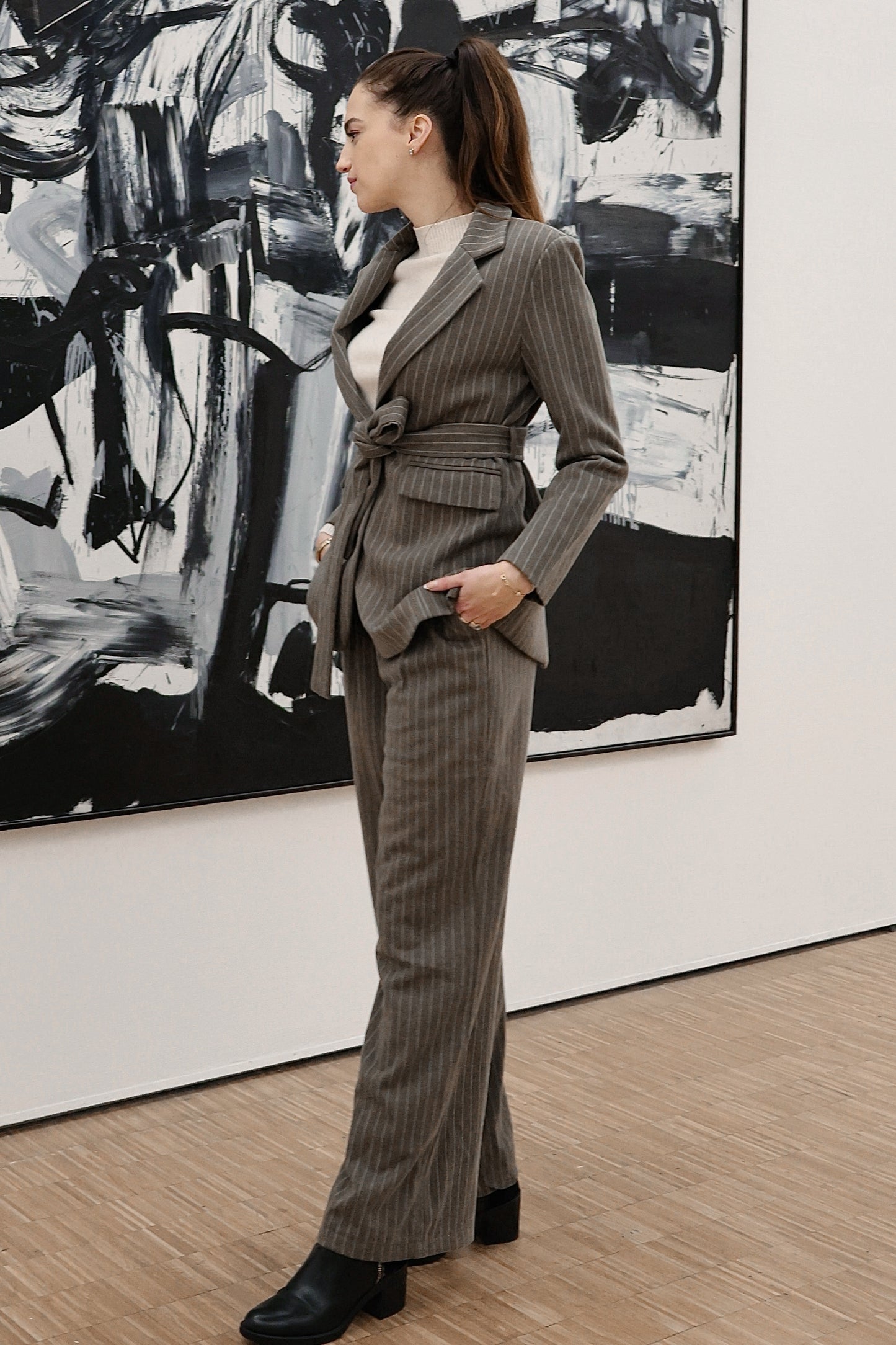 Pantalon de tailleur Talia